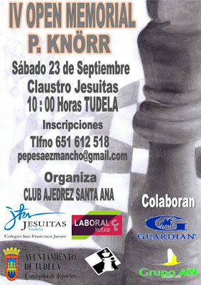 Vuelve el IV. Open Memorial P.Kn&ouml;rr